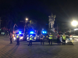 Polresta Denpasar Lakukan Patroli BARCODE, Tekan Angka Kriminal di Malam Hari