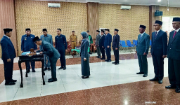 Bupati Pringsewu Lantik 10 Pejabat Pimpinan Tinggi Pratama
