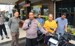 Satu Bulan DPO, Pelaku Spesialis Curanmor di Bandar Lampung Serahkan Diri Ke Polisi