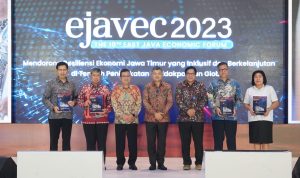 The 10th East Java Economic (EJAVEC) Forum Tahun 2023 Mendorong Resiliensi Ekonomi Jawa Timur yang Inklusif dan Berkelanjutan di Tengah Peningkatan Ketidakpastian Global