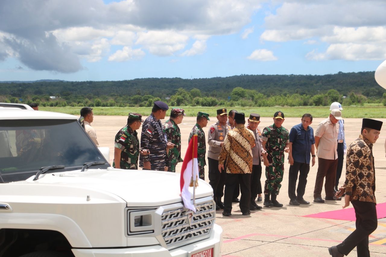 Pangdam Zamroni Pimpin PAM VVIP Presiden RI di Kupang