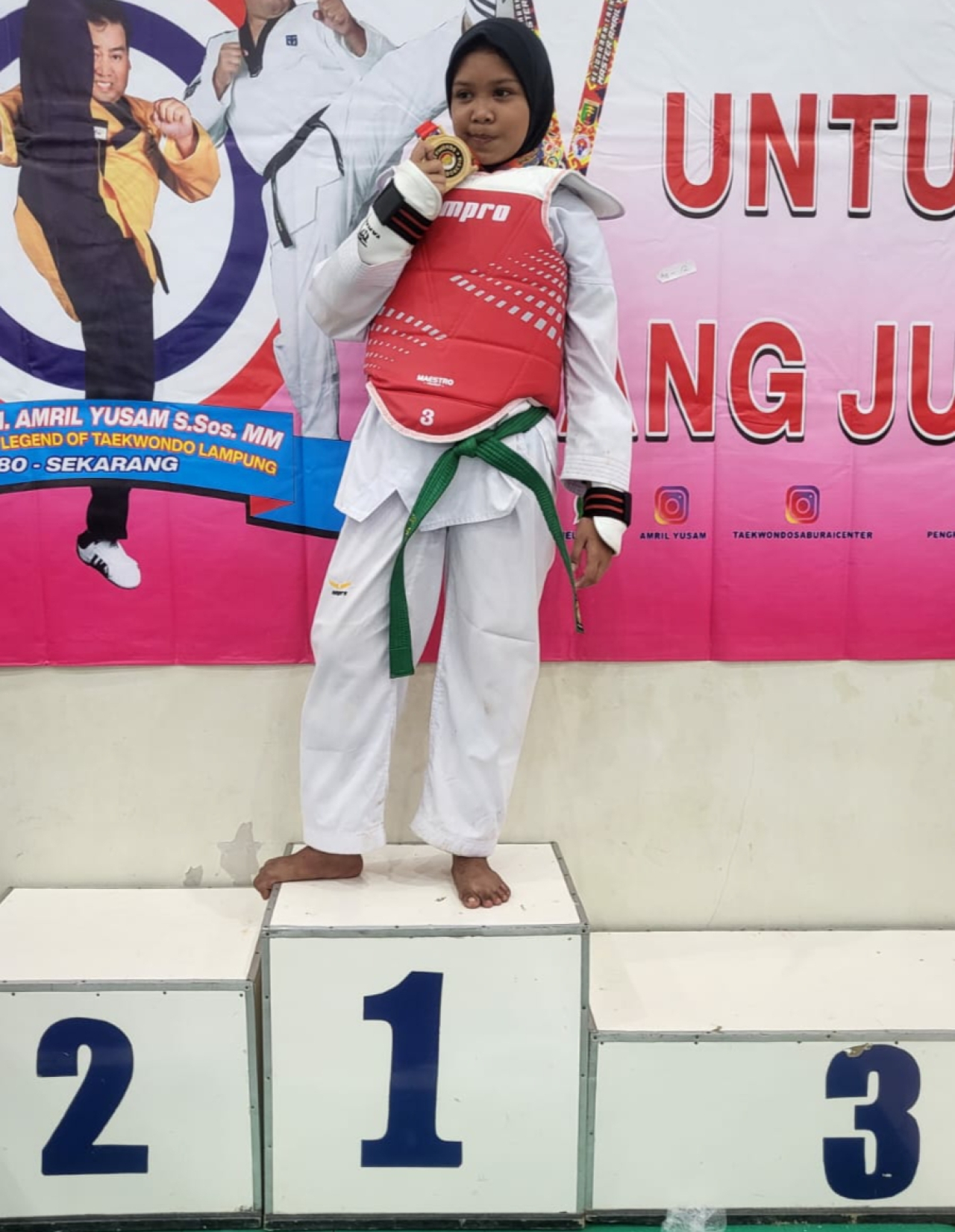 Klub Taekwondo MSSC Pringsewu Raih Prestasi Gemilang di Open Tournament Begawi Taekwondo Lampung