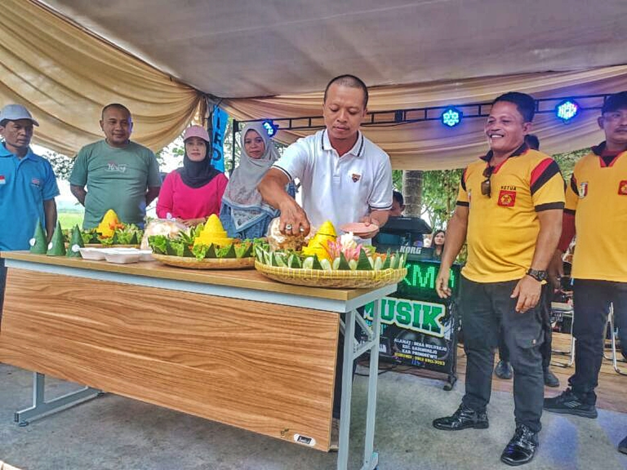 Hut Ke 8 Perdakon,Bupati Terpilih H.Riyanto Pamungkas Janji Fokus Pada UMKM