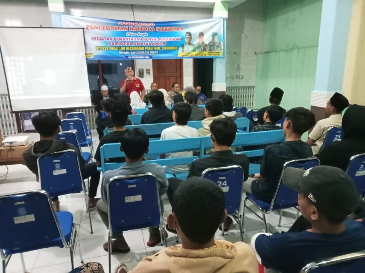 Desa Panji Lor Panggil Semua Pemuda Pemudi Dan Komunitas RKDD Perangi Narkoba