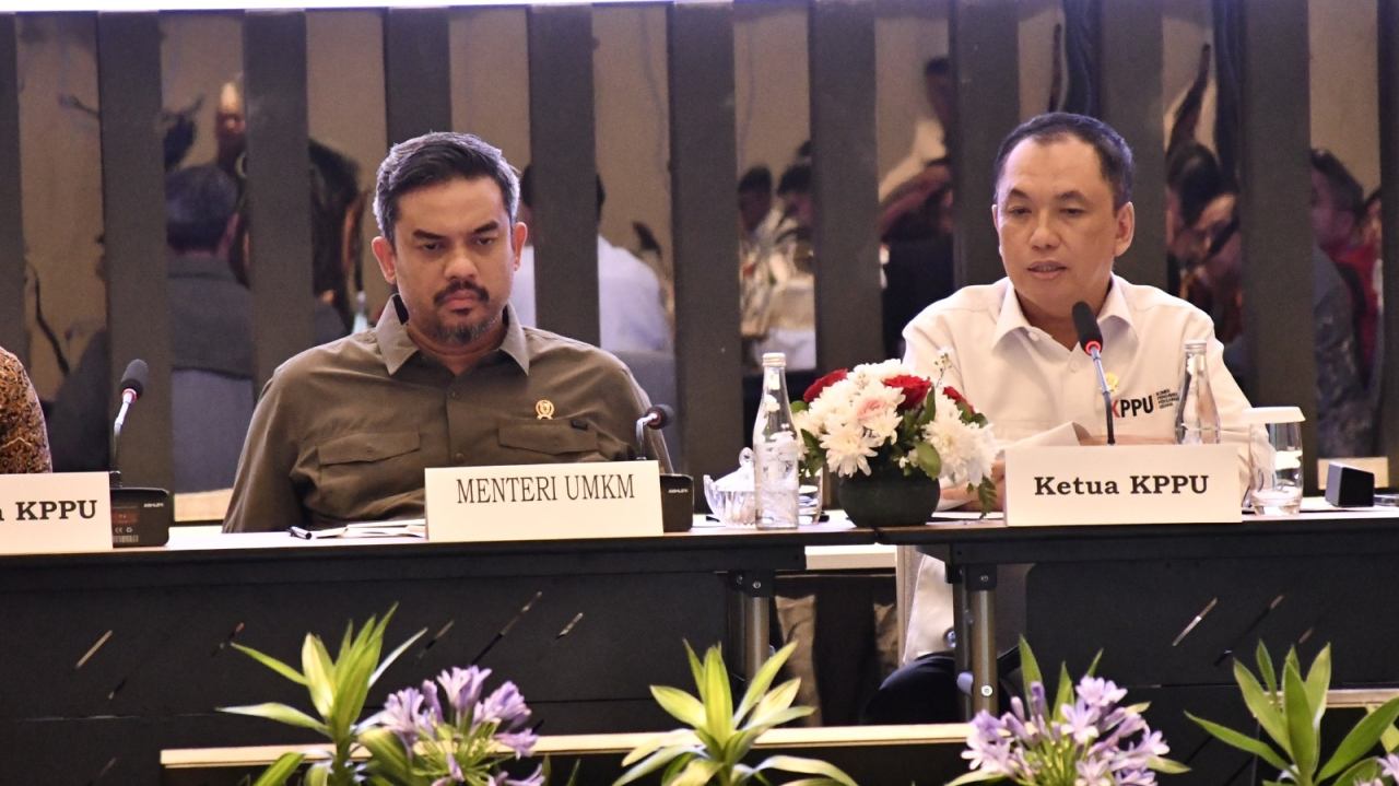 KPPU, KEMENTERIAN UMKM, DAN BERBAGAI LEMBAGA  BAHAS KEMITRAAN UMKM