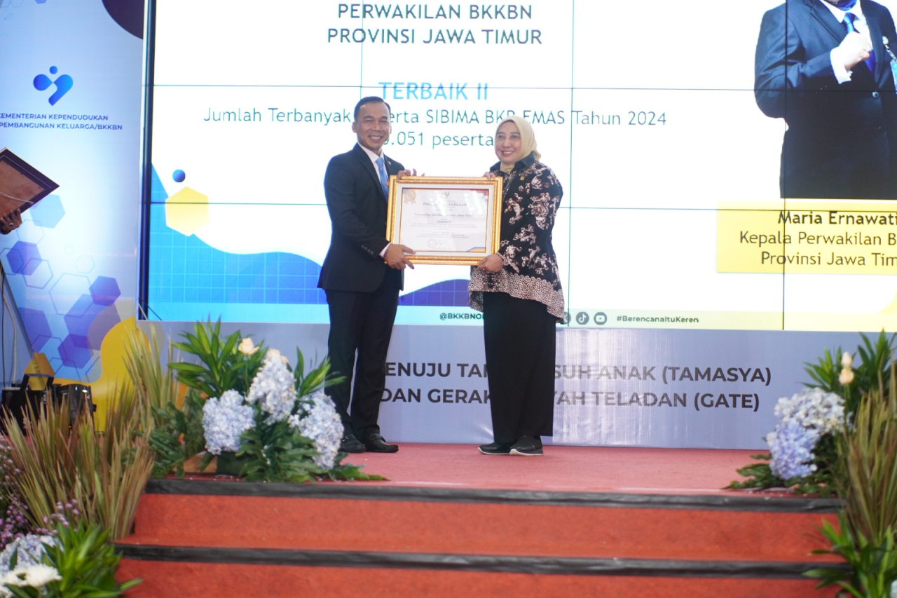 BKKBN Jatim Raih 8 Penghargaan pada Forum Kick Off Tamasya dan GATE 2024