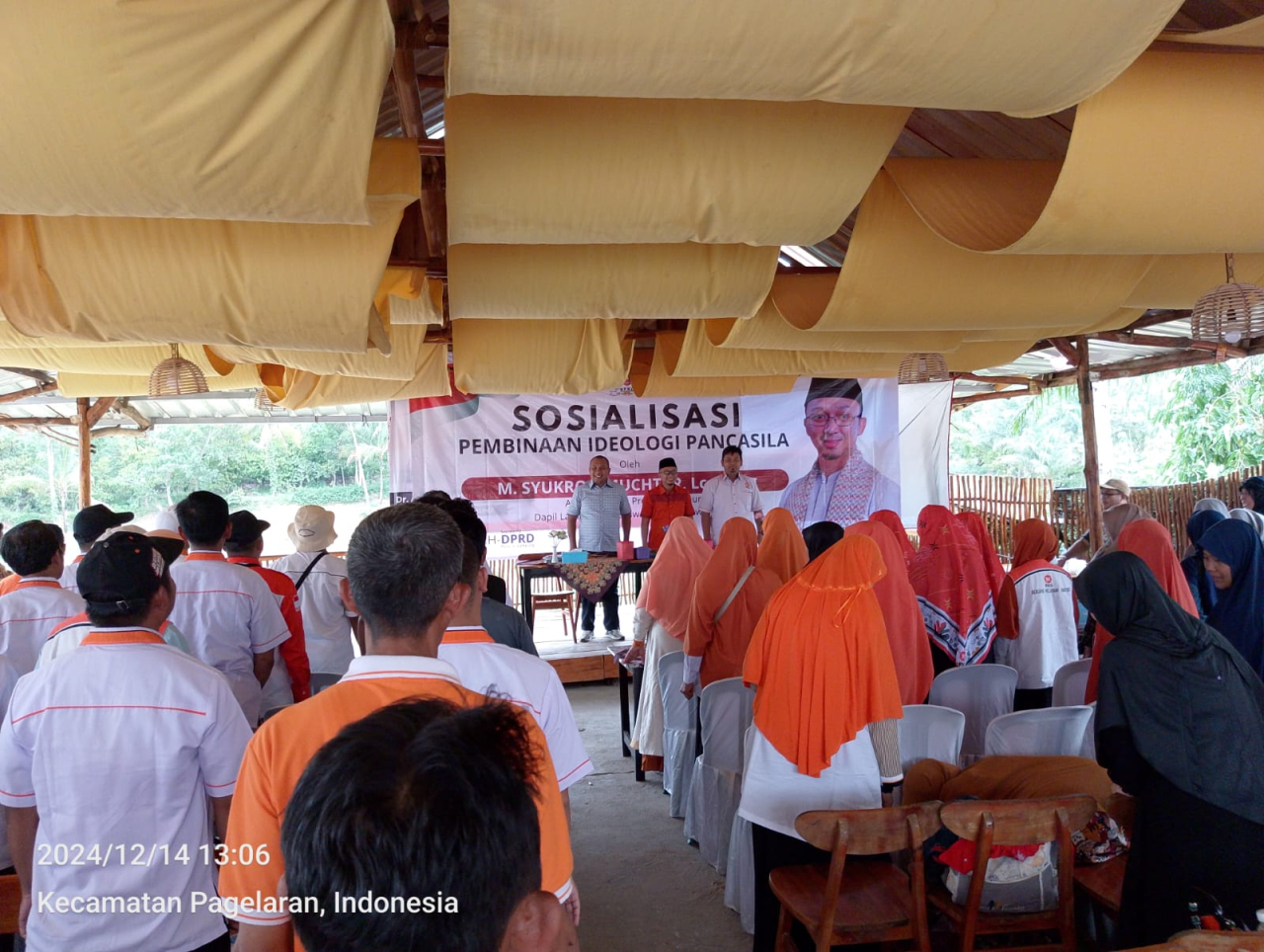 Sosialisasi Pembinaan Ideologi Pancasila oleh. M. Syukron Muchtar LC. M.Ag. di Lanakila