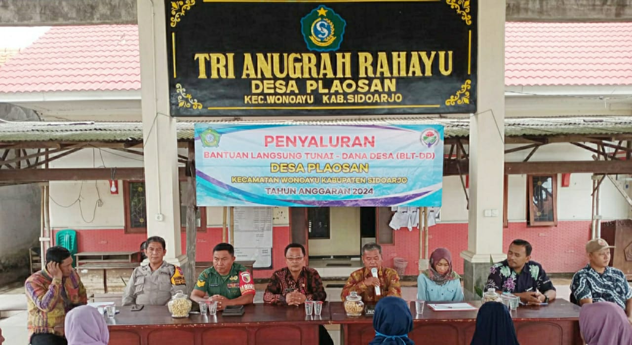 BLT Dana Desa Plaosan Disalurkan Kepada 29 Warga KPM