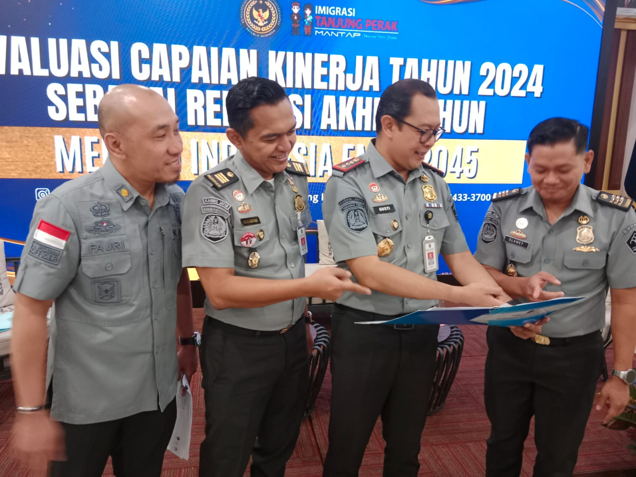 Imigrasi Tanjung Perak Lampaui Target dan Raih Penghargaan