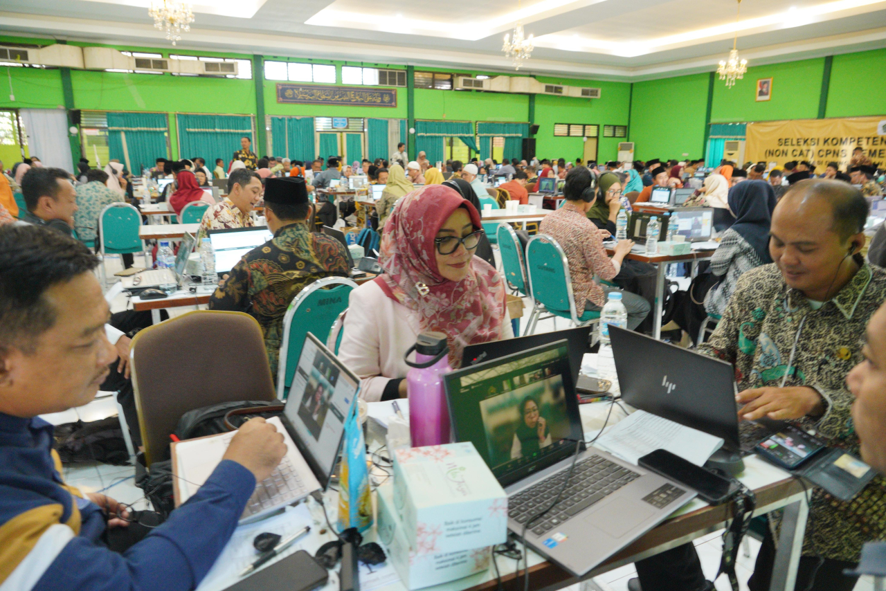 Masuki Tahap SKB Non CAT, Peserta Tes CPNS Kemenag Perebutkan 2.021 Formasi di Jawa Timur
