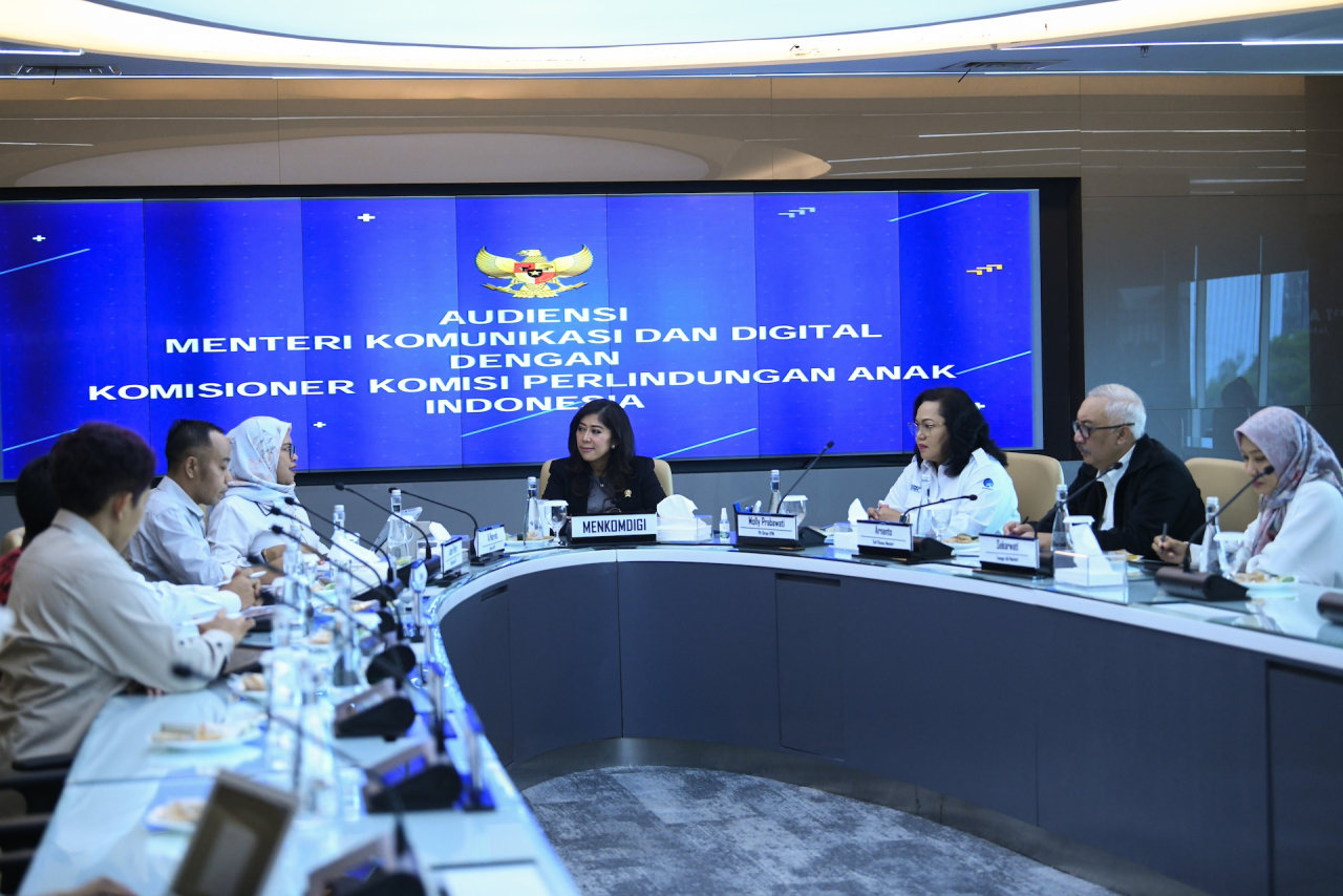 Kemkomdigi dan KPAI Perkuat Kerja Sama untuk Lindungi Anak dari Kejahatan Digital