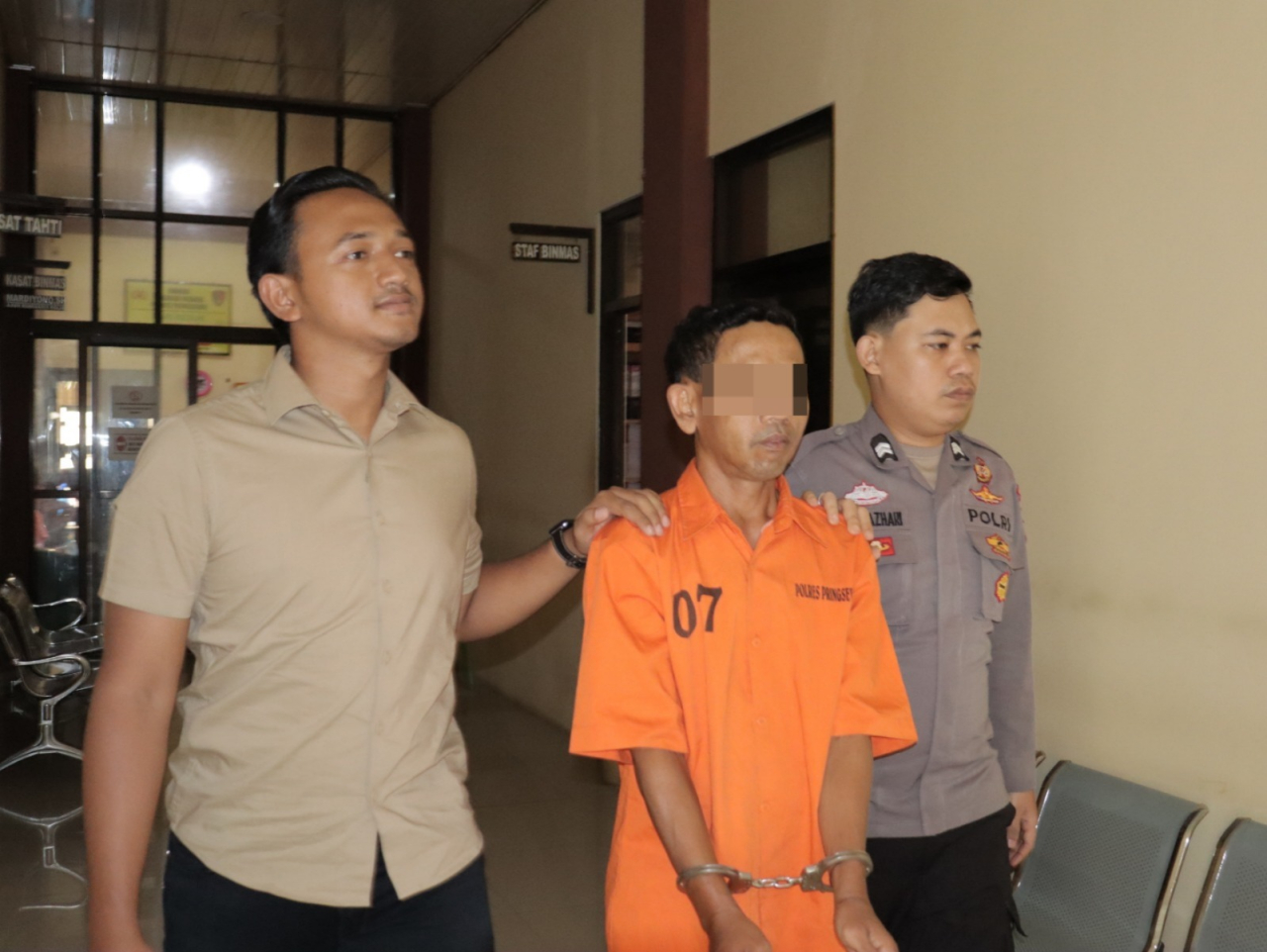 Satnarkoba Polres Pringsewu Tangkap Bandar Sabu, Amankan 9 Paket Sabu Siap Edar