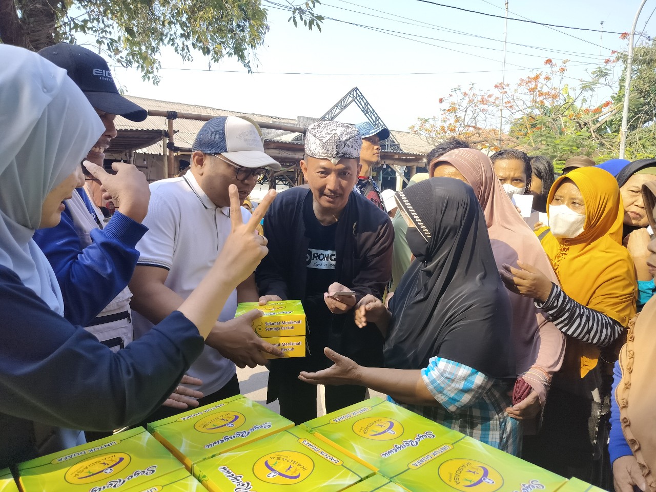 Camat Jambangan Apresiasi Semarak Sego Rongewu Episode III Seri 16 Di Wilayah Jambangan